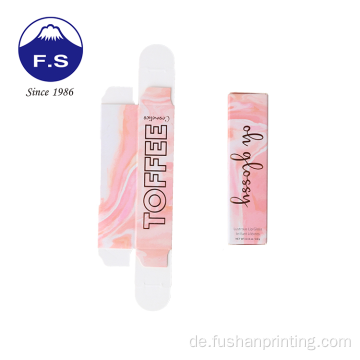 Goldfolie Custom Logo Hautpflege Lip Gloss Package